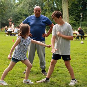 Un été au parc 2023 - Initiation karaté avec l'ASHB