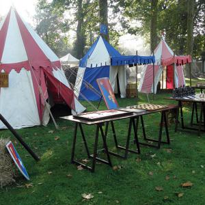 Les chevaliers errants - Vie de camps