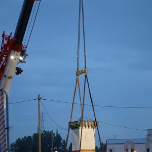 La statue de Jehan de Grouchy a quitté la Brèque