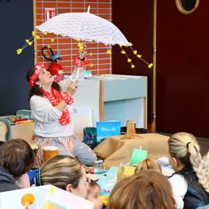 Inauguration de la nouvelle bibliothèque - Contes et musique jeune public - Par Ann's TrÂme GrAm - septembre 2025